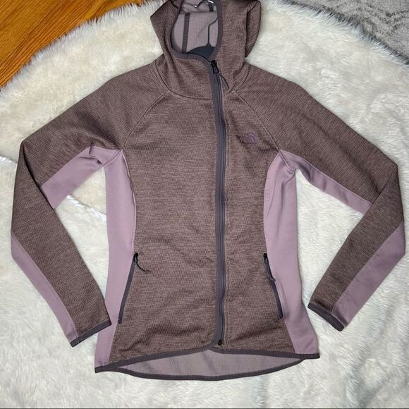 Sz Small the North Face Zipped Mauve pink Purple - Picture 9 of 9
